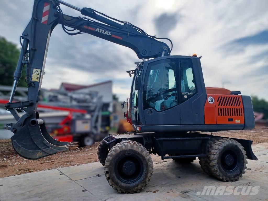 Atlas 150 W Pyöräkaivukoneet