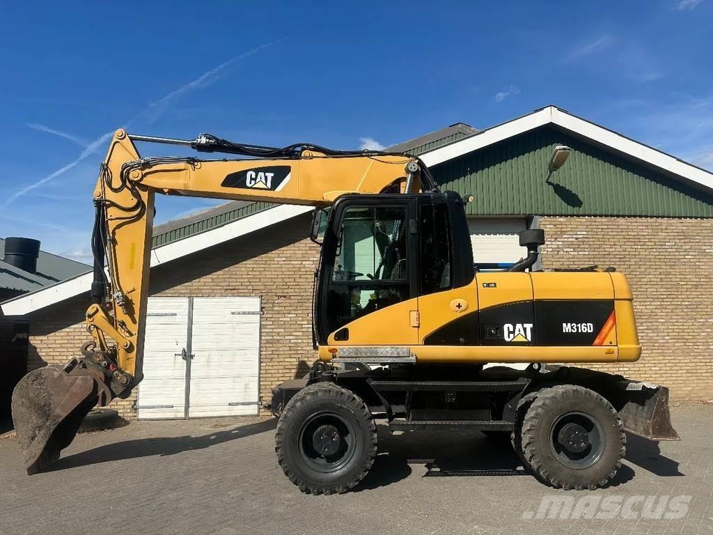 CAT M316D Pyöräkaivukoneet