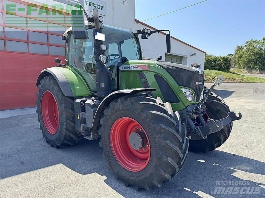 Fendt 724 s4 profi+ Traktorit