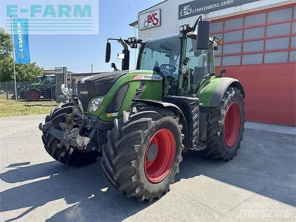 Fendt 724 s4 profi+ Traktorit