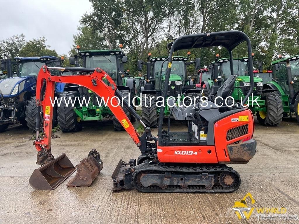 Kubota KX 019-4 Minikaivukoneet < 7t