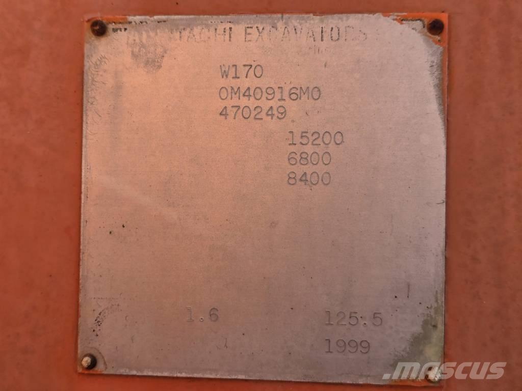 Fiat-Hitachi W170 Pyöräkuormaajat