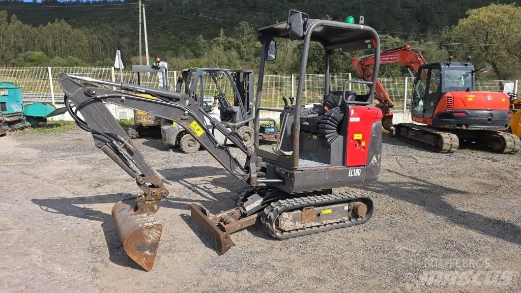 Volvo EC 18 Minikaivukoneet < 7t