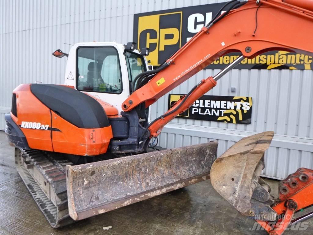 Kubota KX 080-3 A Midikaivukoneet 7t - 12t