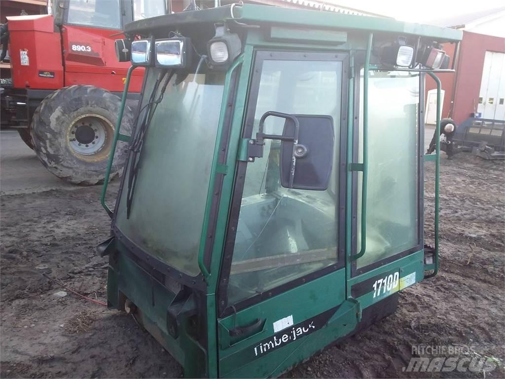 Timberjack 1710d Ohjaamo ja sisusta