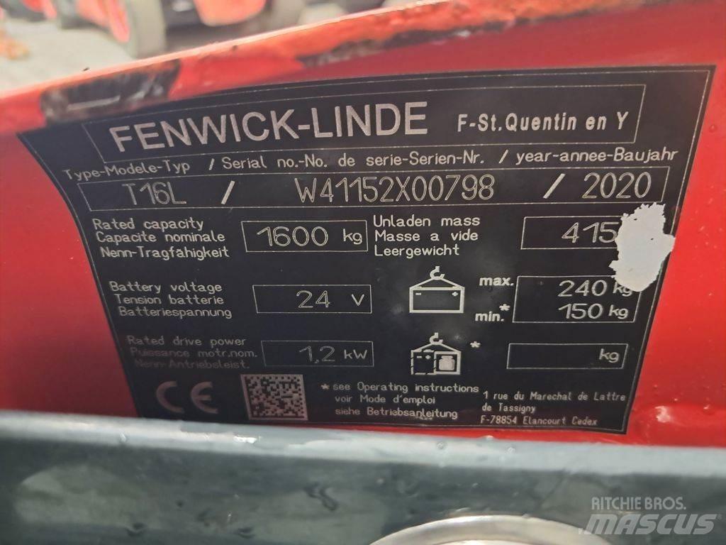 Linde T16L Pumppukärryt