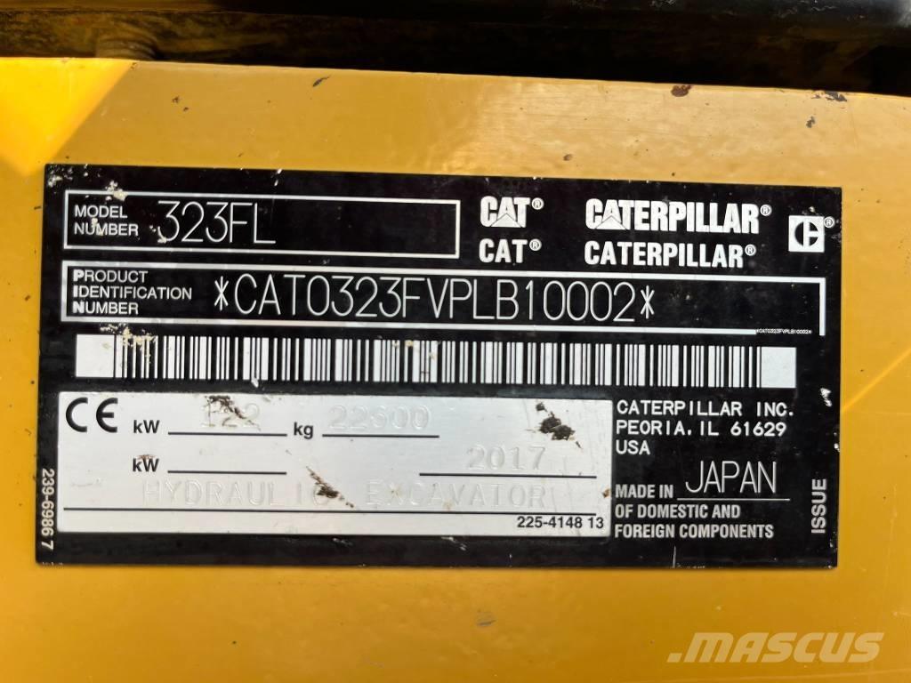 CAT 323 F L Telakaivukoneet