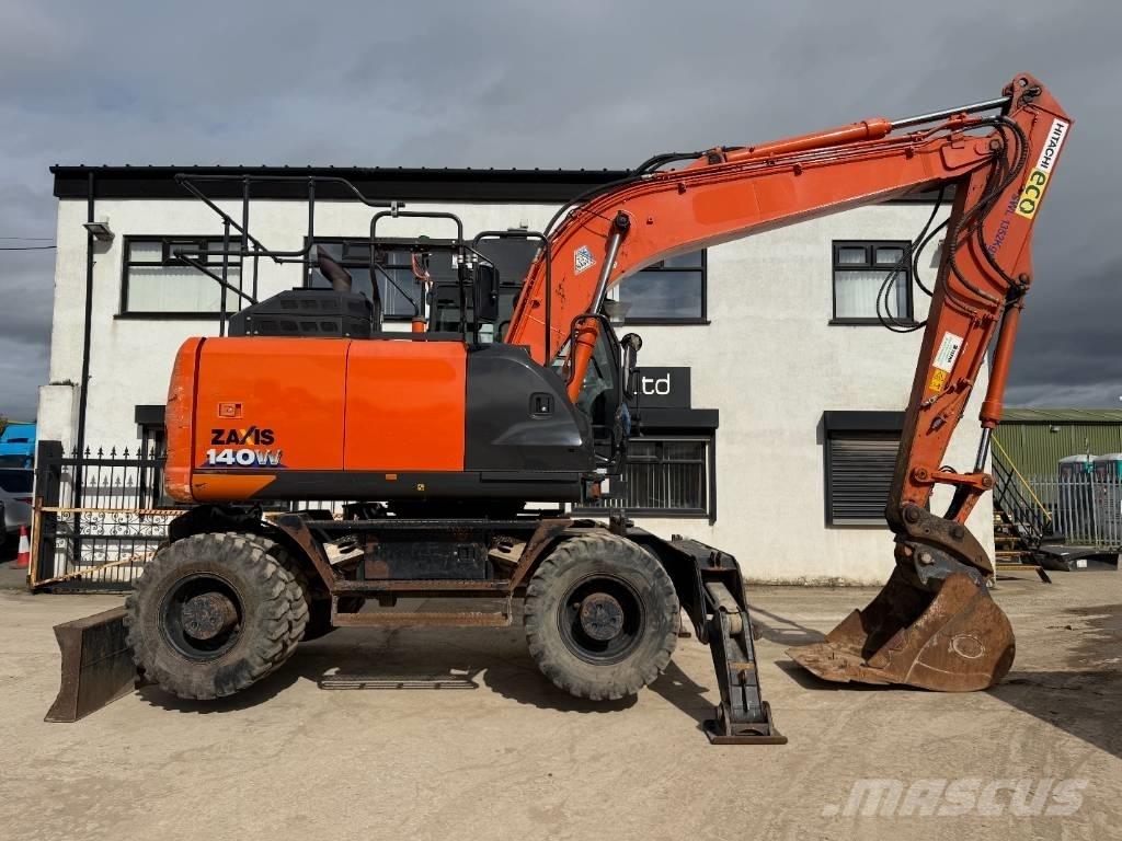 Hitachi ZX 140 W-6 Pyöräkaivukoneet