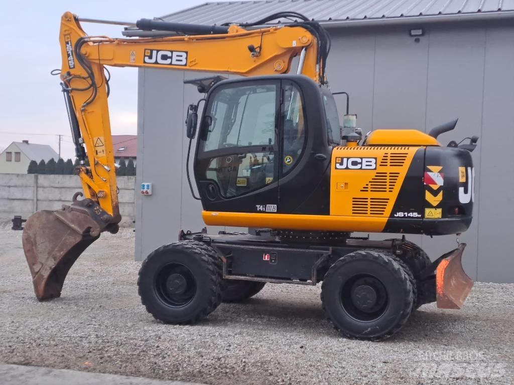 JCB JS145 W Pyöräkaivukoneet