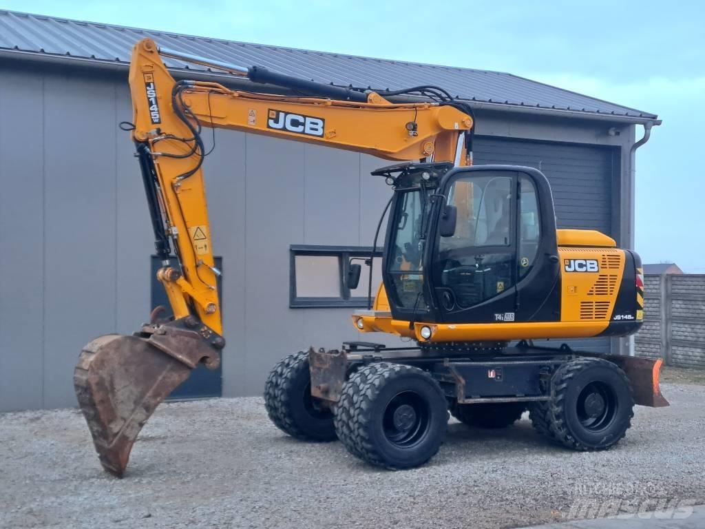JCB JS145 W Pyöräkaivukoneet