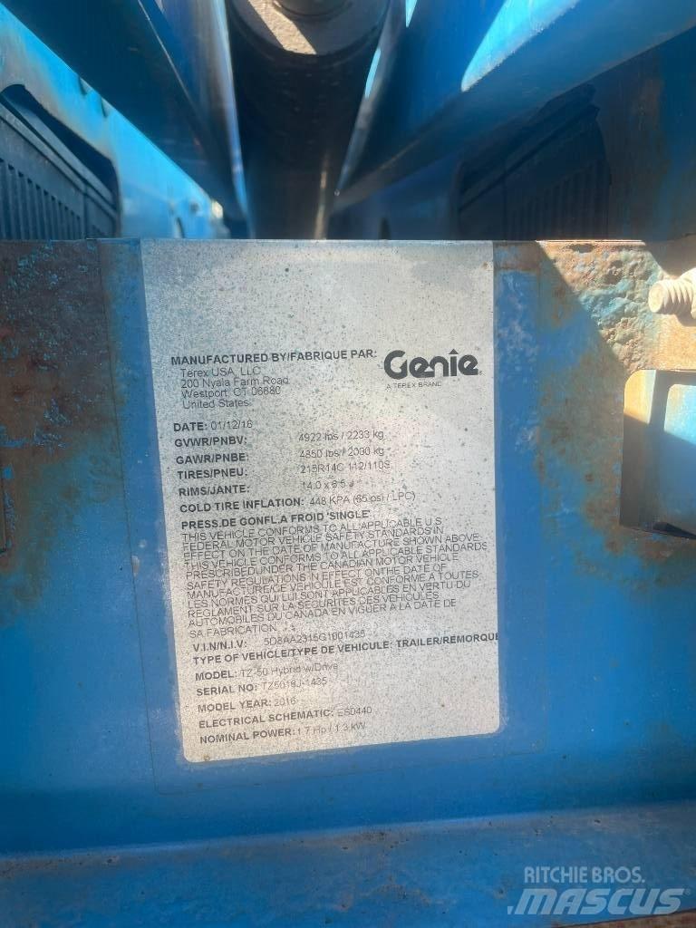 Genie TZ-50 Hinattavat henkilönostimet