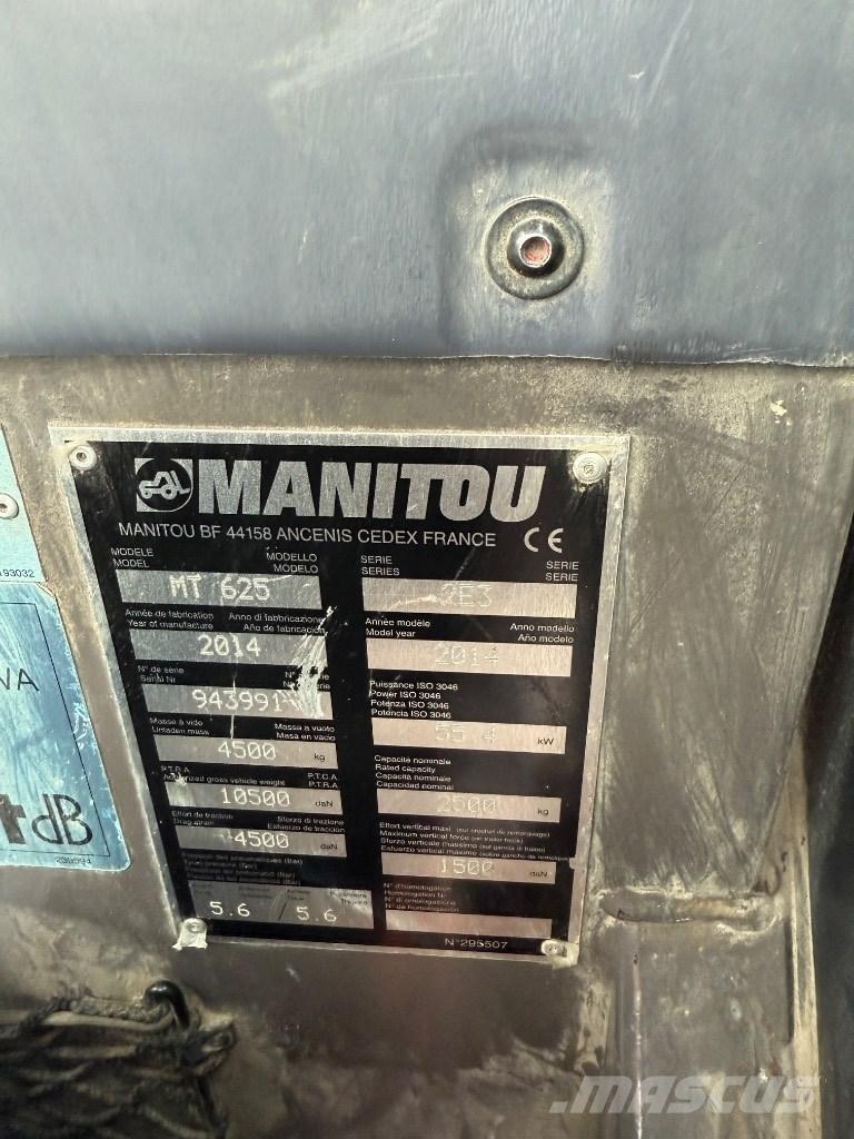 Manitou MT 625 2E3 Kurottajat