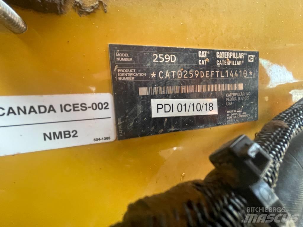 CAT 259 D Liukuohjatut kuormaajat