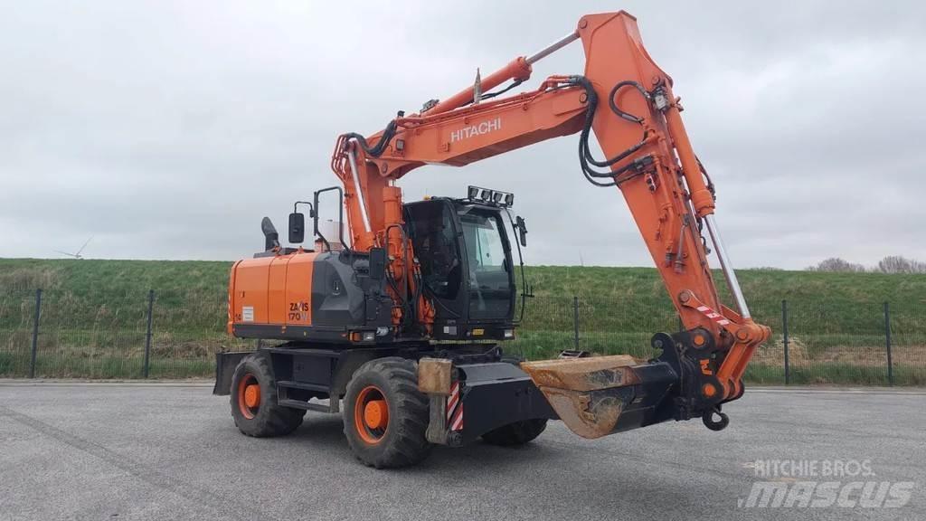 Hitachi ZX 170W-5B Pyöräkaivukoneet