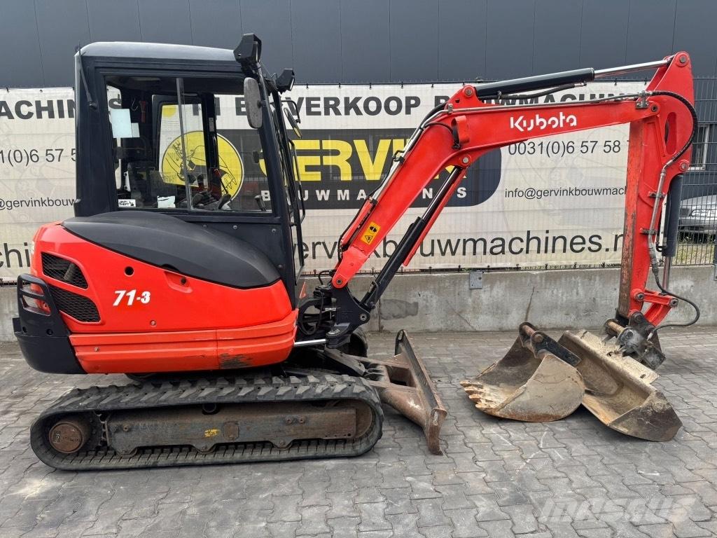 Kubota KX 71-3 Minikaivukoneet < 7t