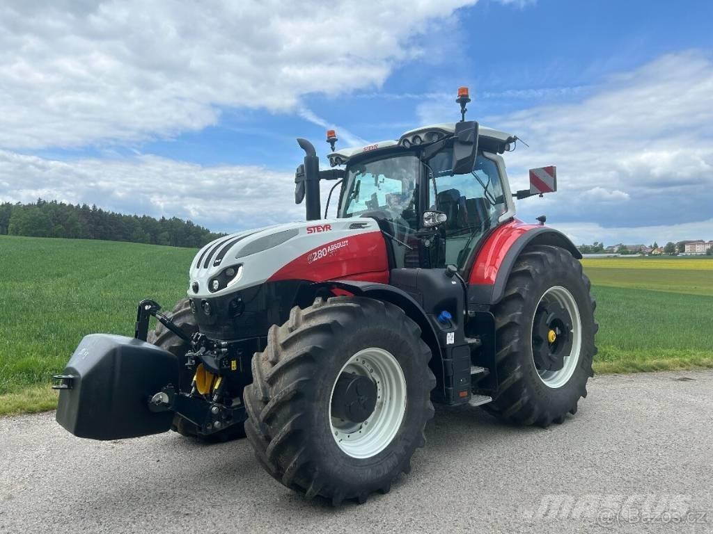 Steyr Absolut CVT Traktorit