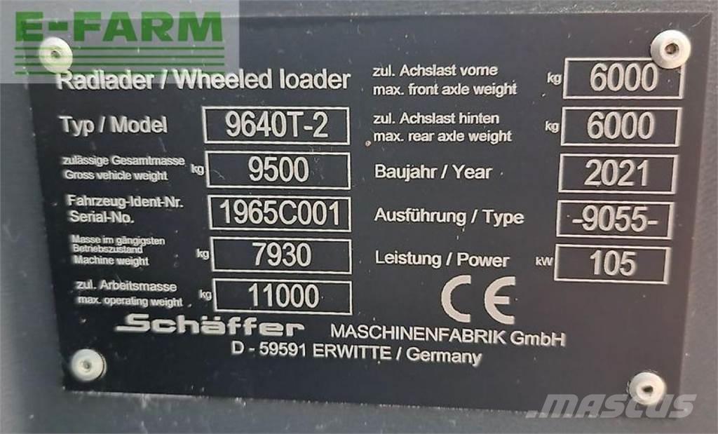 Schäffer 9640 t-2 Maatalouskurottajat