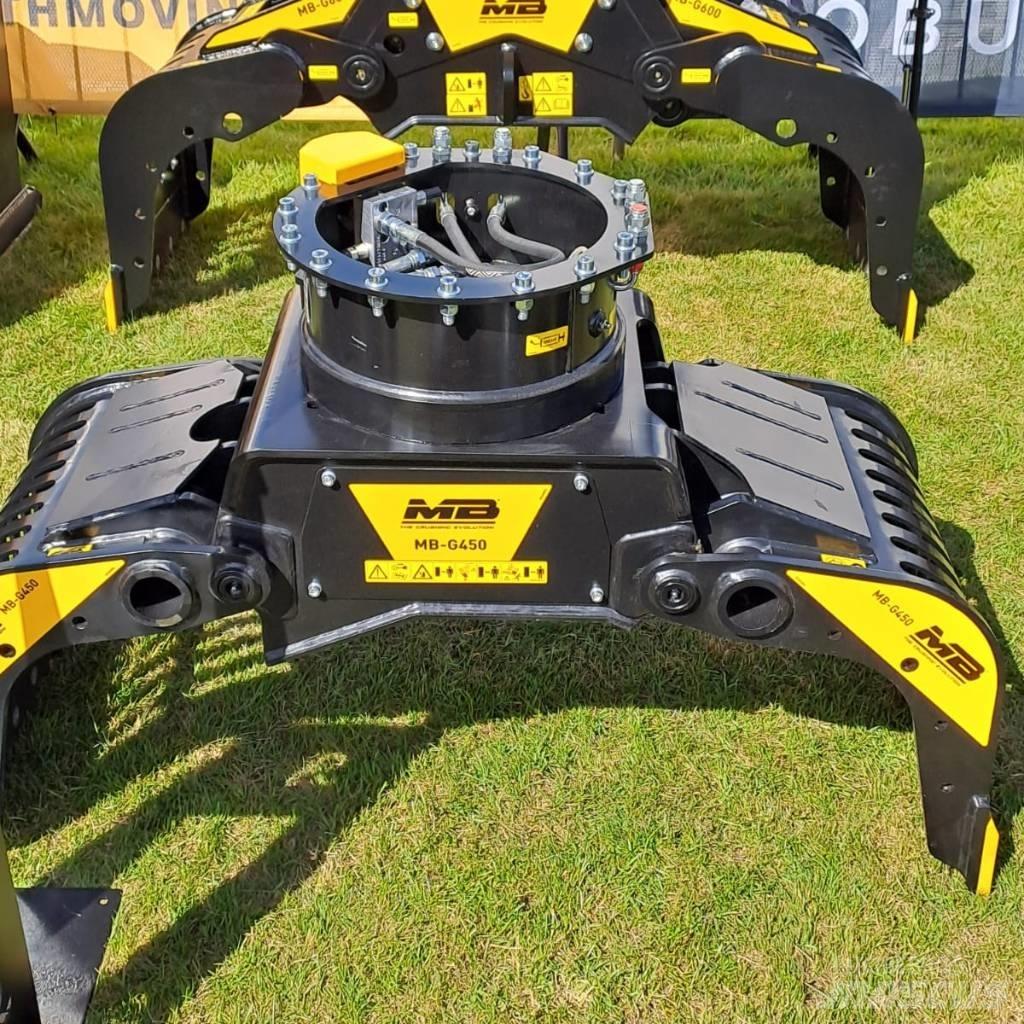 MB Crusher MB-G450 Muut kiinnitettävät lisäosat ja komponentit