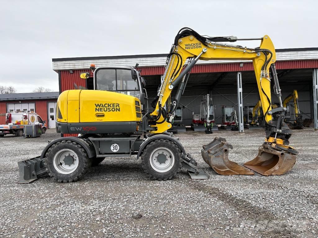 Wacker Neuson EW100 Pyöräkaivukoneet