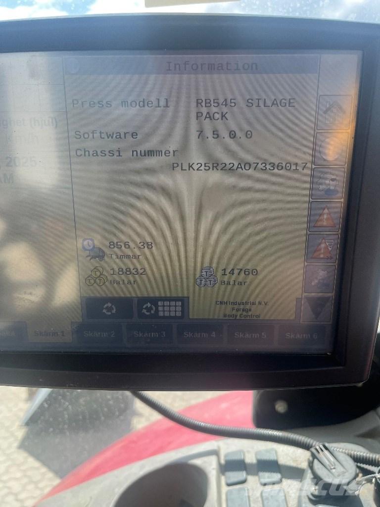 Case IH RB 545 Pyöröpaalaimet