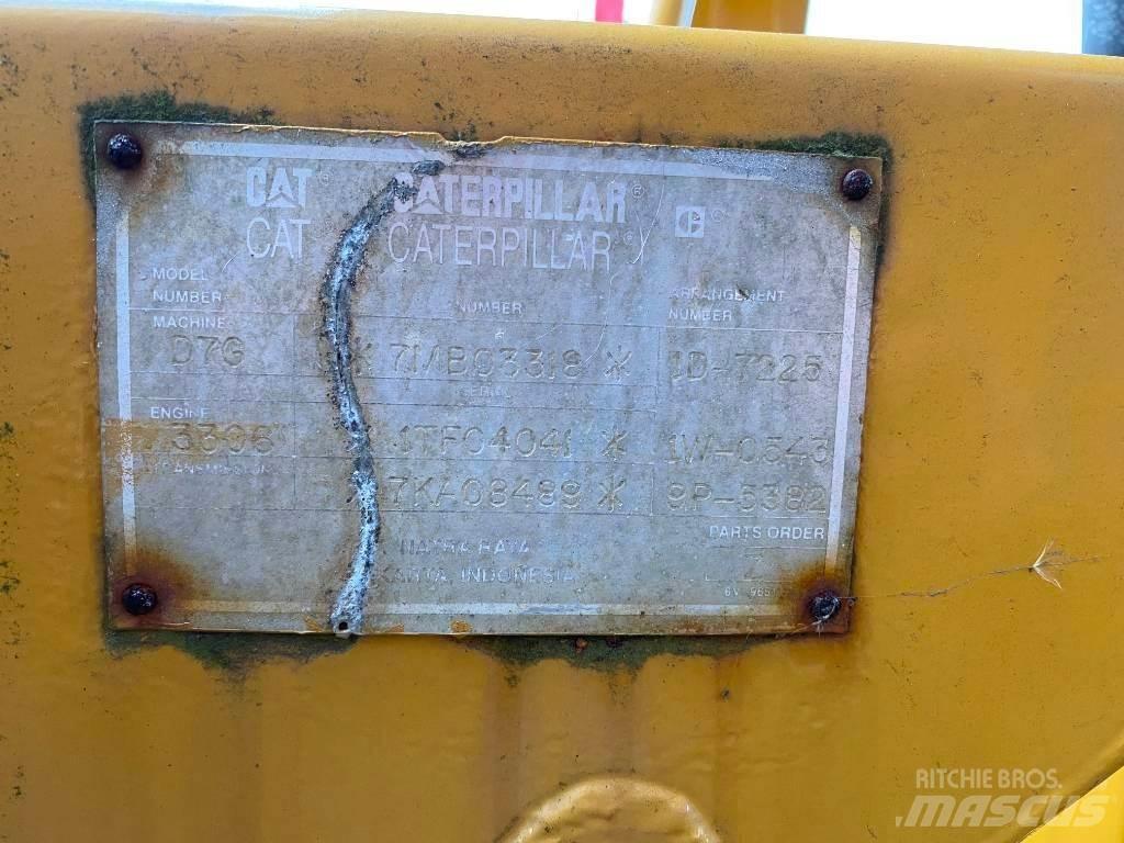 CAT D 7 G Telaketjupuskutraktorit