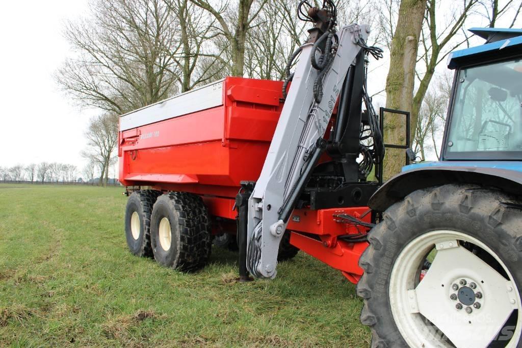 Beco maxxim 180 Sora- ja kippiperävaunut