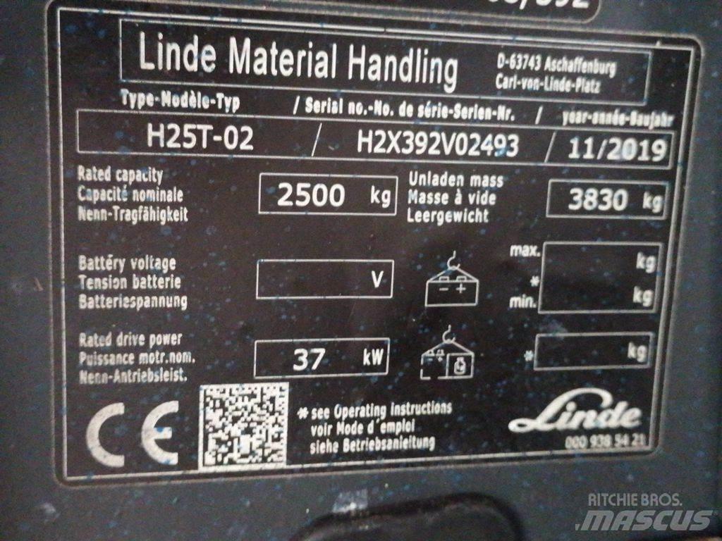 Linde H25T-02 Sähkötrukit