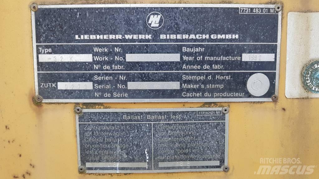 Liebherr K 32 Torninosturit