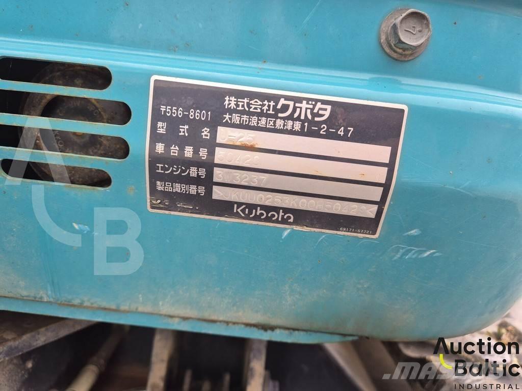 Kubota U 25 Minikaivukoneet < 7t