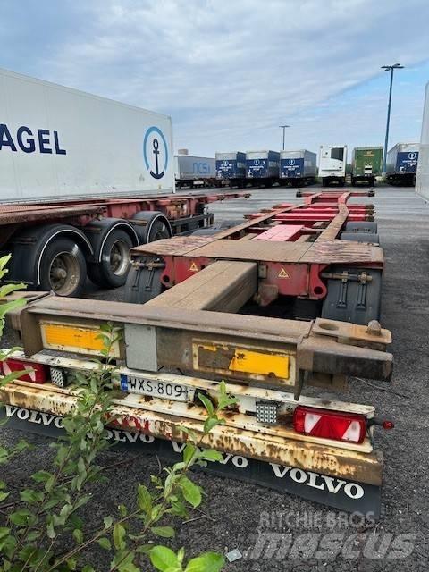 Kögel SW 24 WXS-809 Konttipuoliperävaunut