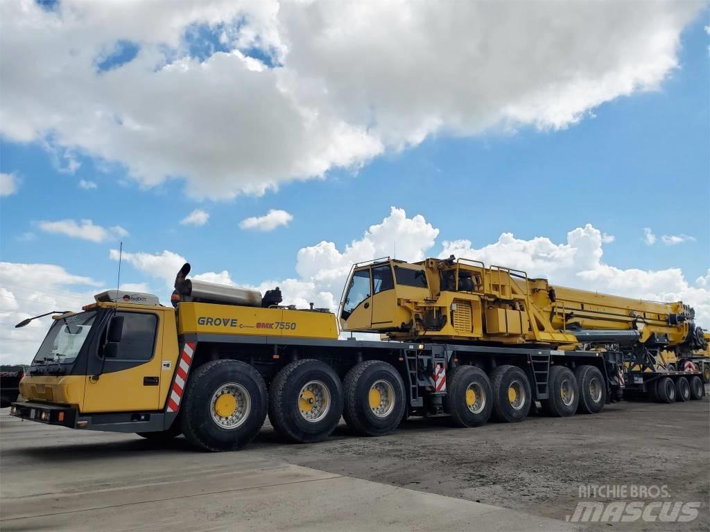 Grove GMK 7550 Mobiilinosturit