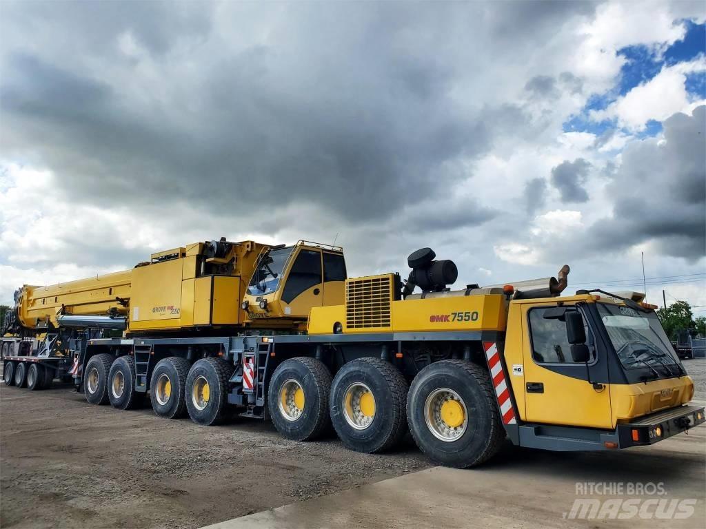 Grove GMK 7550 Mobiilinosturit