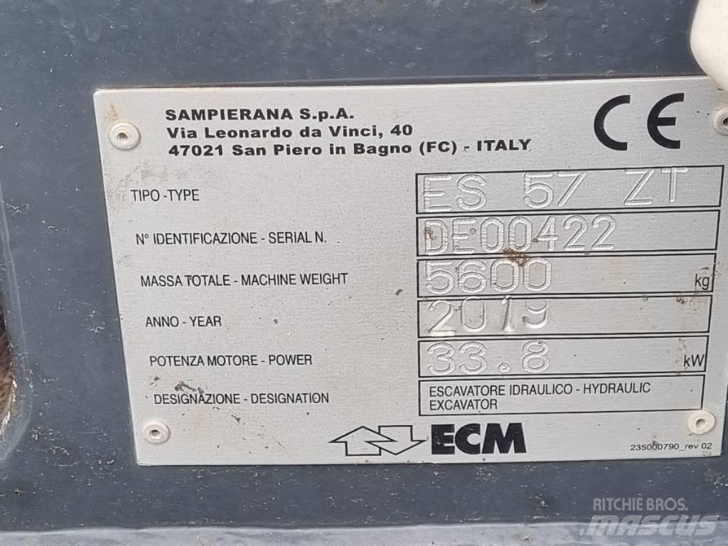 ECM ES 57 ZT Minikaivukoneet < 7t