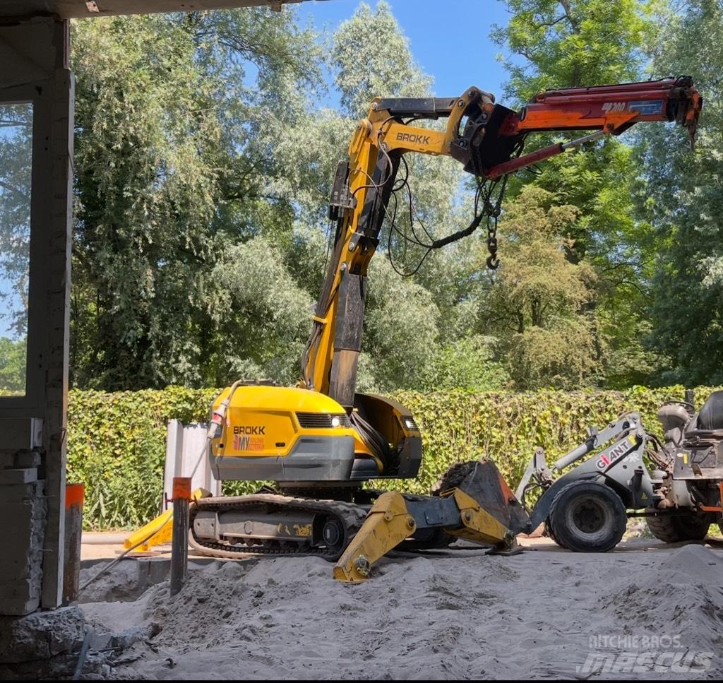 Brokk 500 Purkukoneet