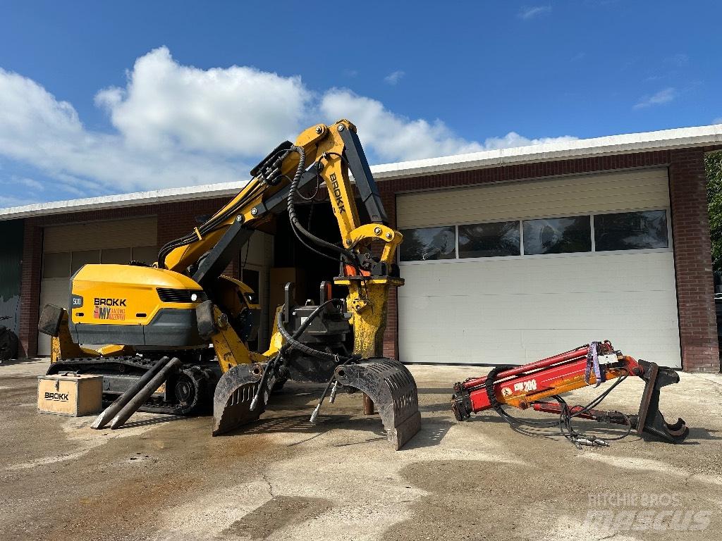 Brokk 500 Purkukoneet