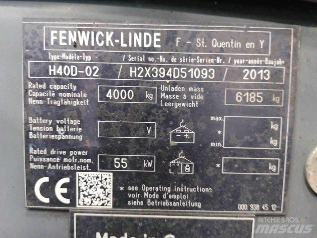 Linde H40D-02 Dieseltrukit