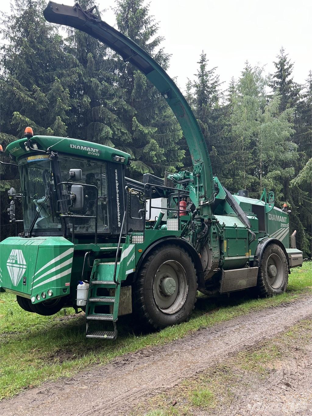 Albach Diamant 2000 Haketuskoneet