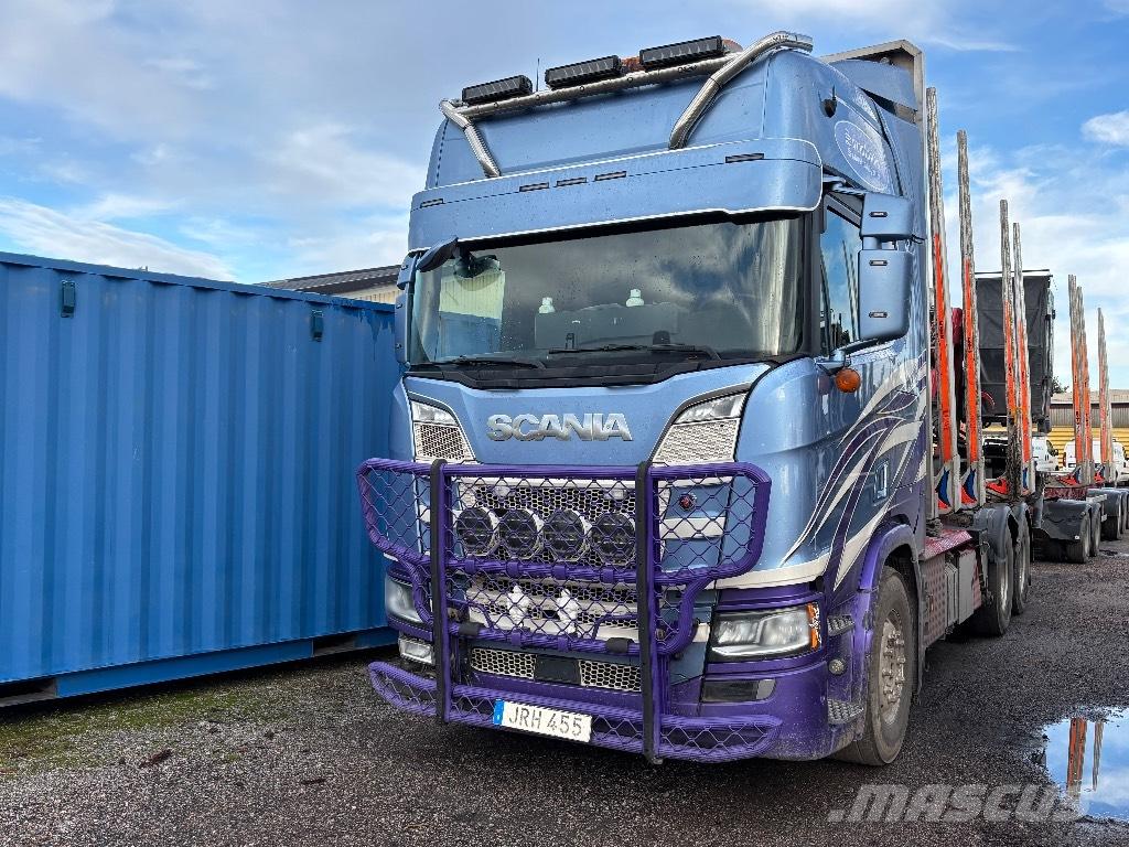 Scania R730B6X4NB Puuautot