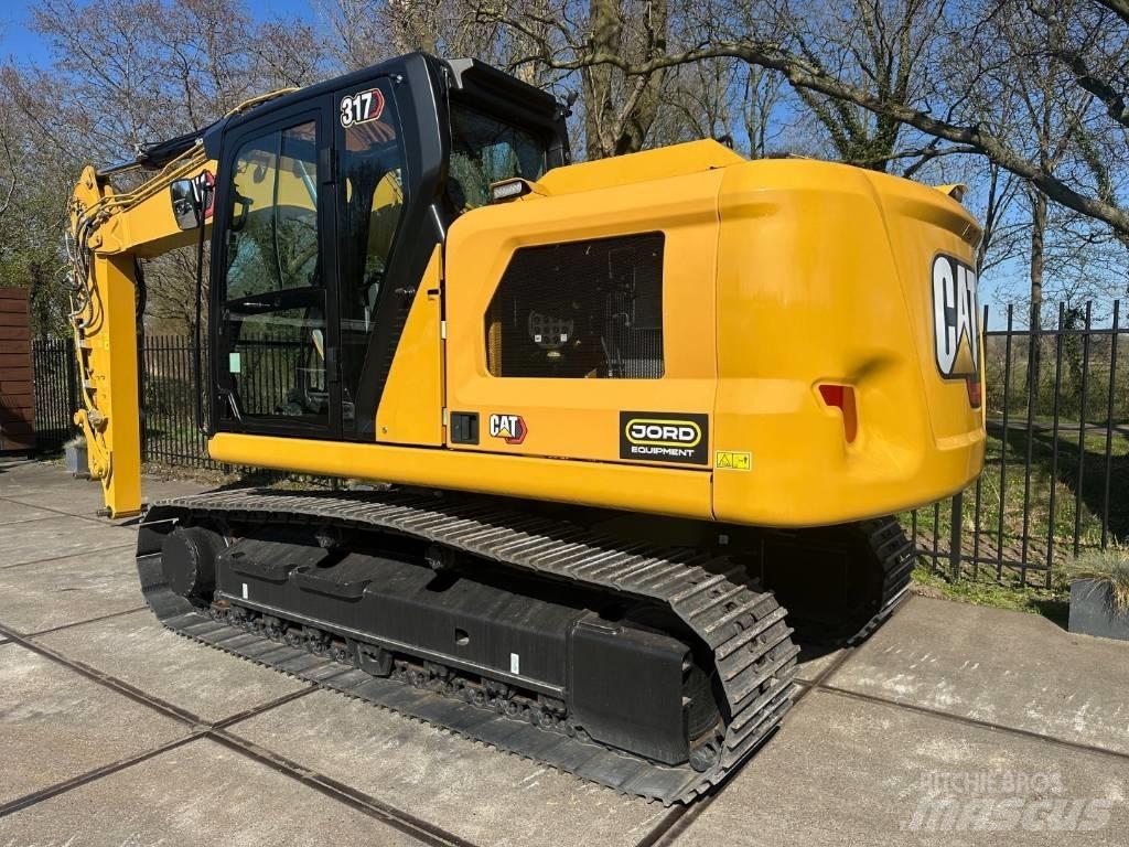CAT 317 Telakaivukoneet