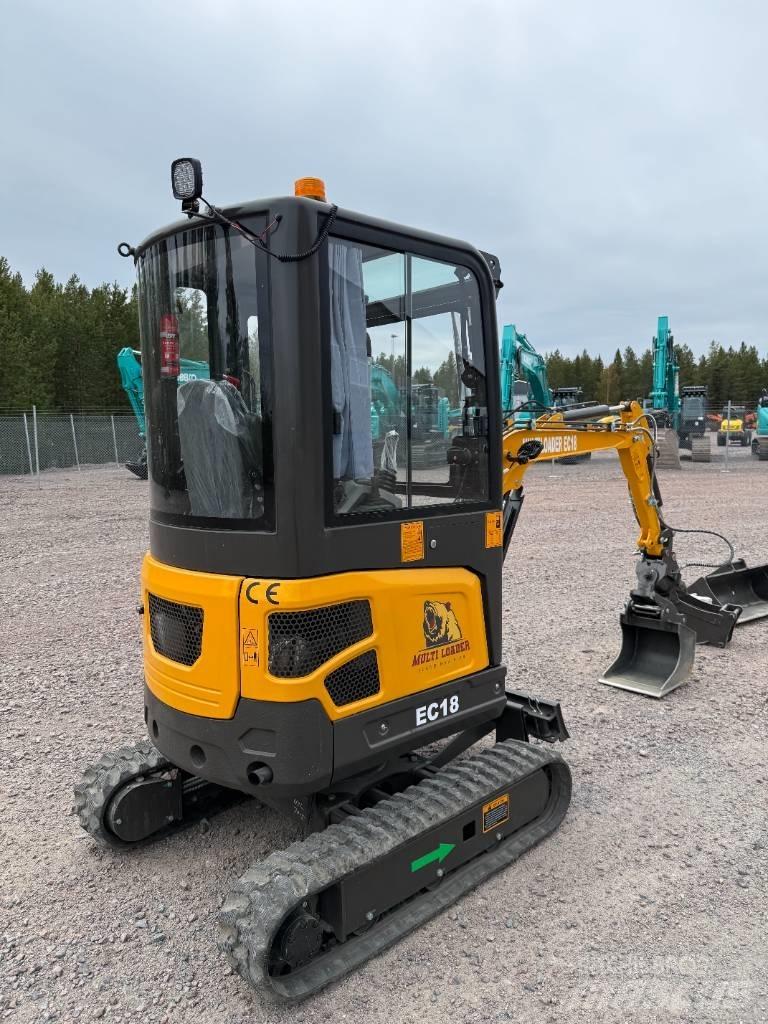 Multiloader EC 18 Minikaivukoneet < 7t
