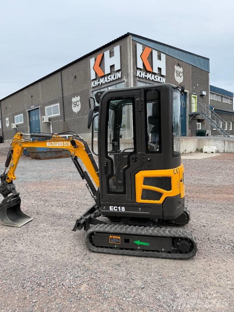 Multiloader EC 18 Minikaivukoneet < 7t