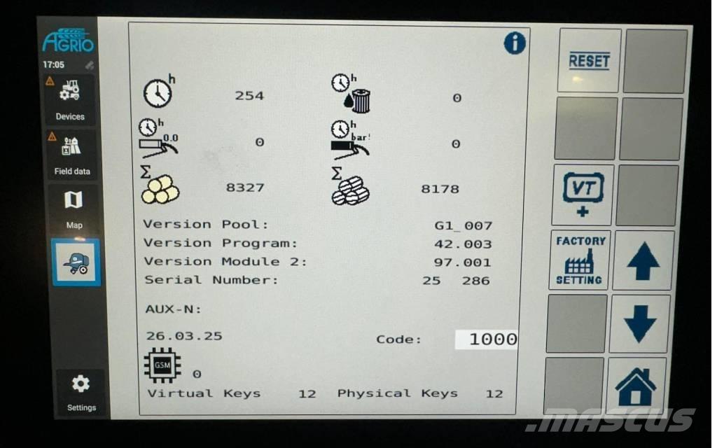 Goweil G1 F125 Kombi Pyöröpaalaimet