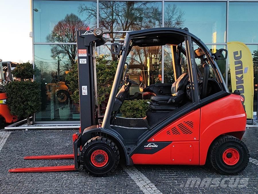Linde H25T-02 Nestekaasutrukit