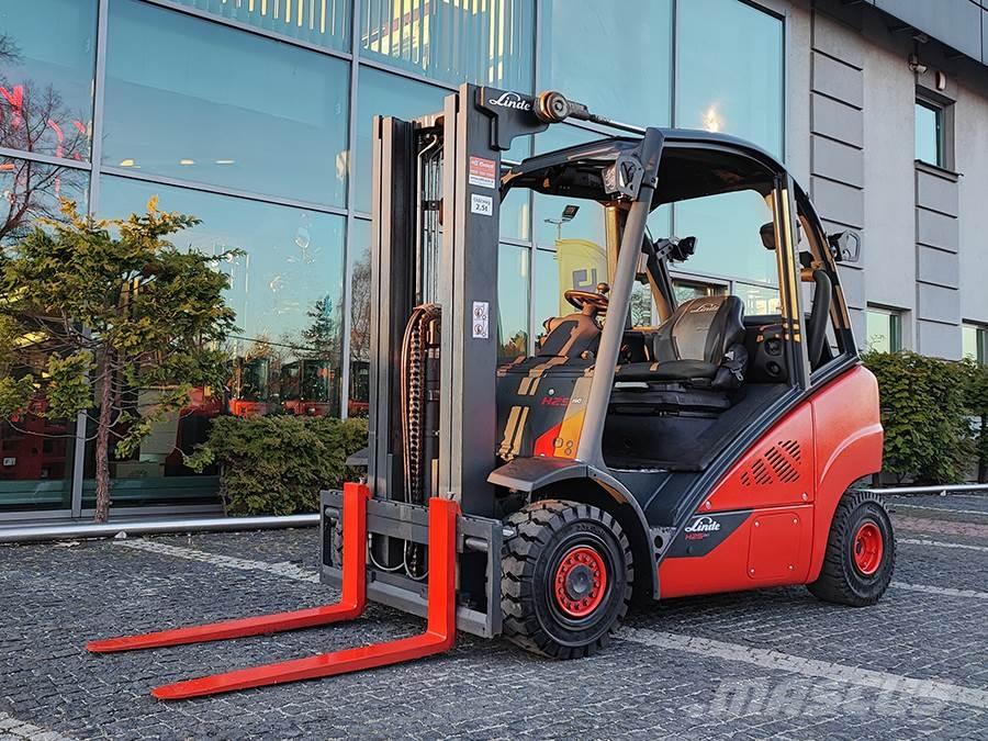 Linde H25T-02 Nestekaasutrukit