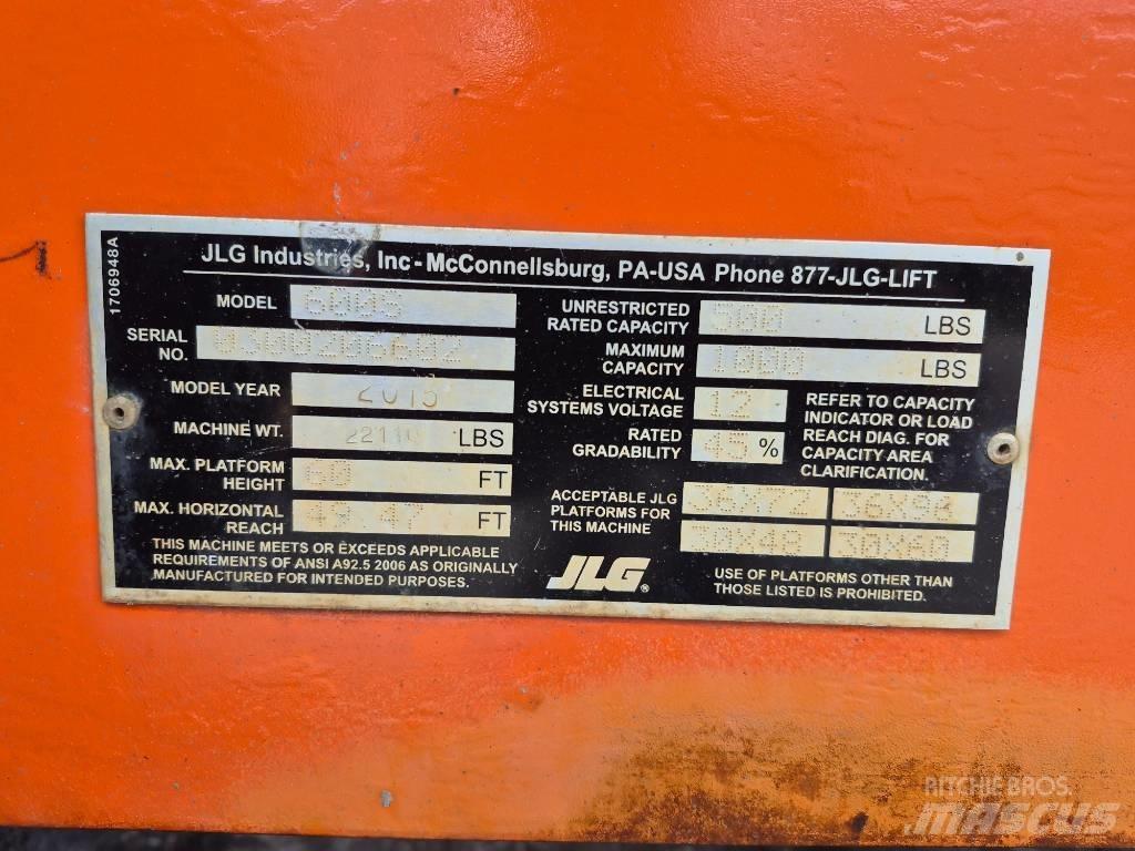 JLG 800 S Kuukulkijat