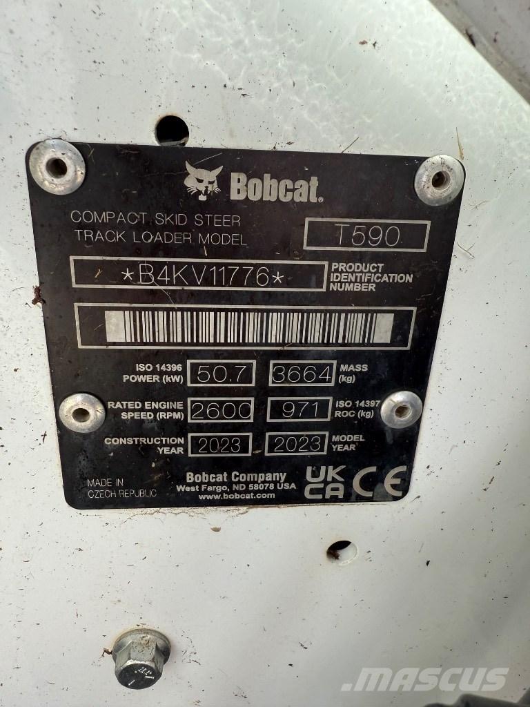 Bobcat T 590 HF Liukuohjatut kuormaajat