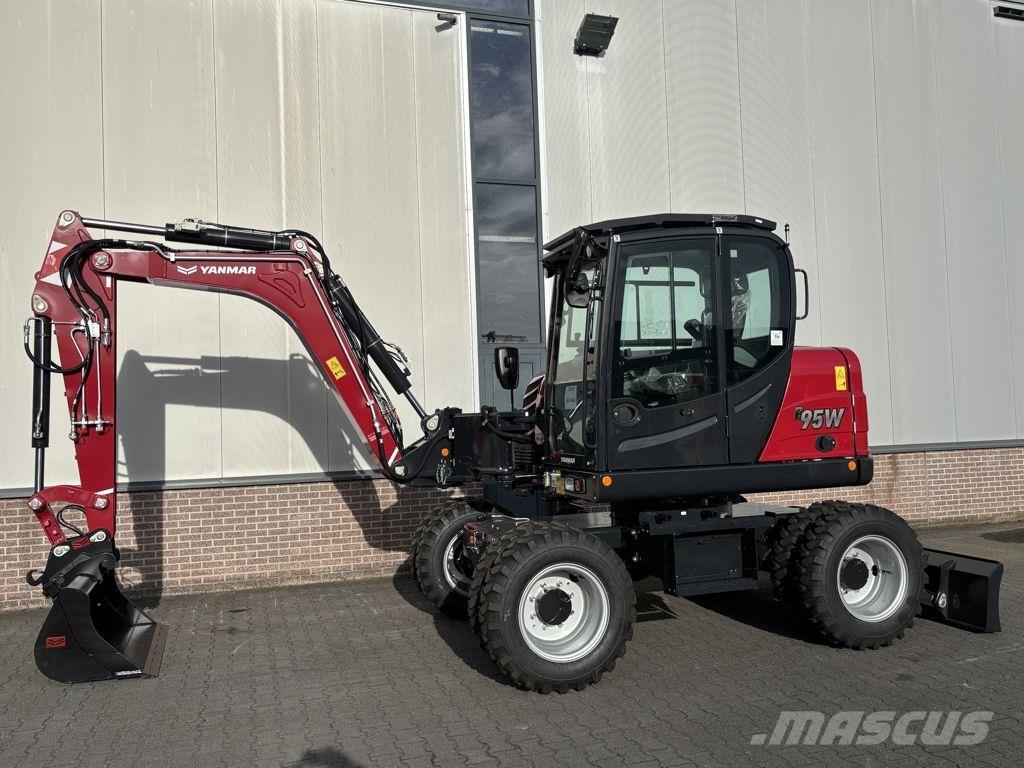Yanmar B95W Pyöräkaivukoneet