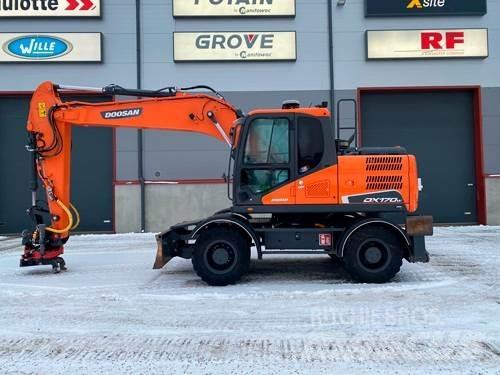 Doosan DX170W-5 Pyöräkaivukoneet