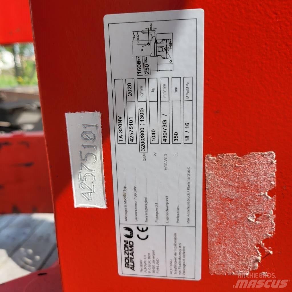 Bolzoni TA-320NV Muut materiaalinkäsittelykoneet