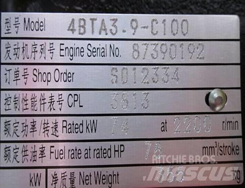 cummins 4BTA3.9-C100 Moottorit